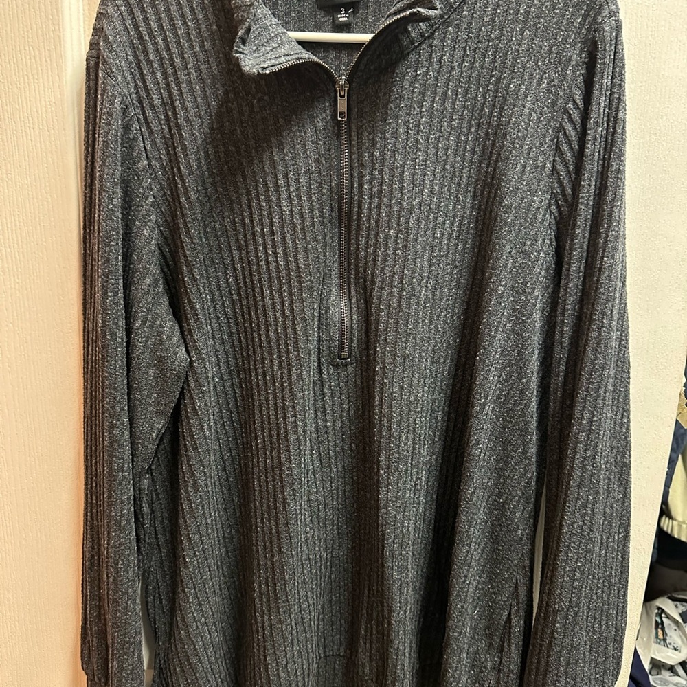 Torrid Women's Gray  Half-Zip Sweater size 3/ NWOT A206